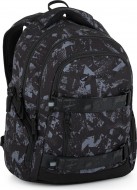 Bagmaster NOMAD 25 B studentský batoh – černo-šedý