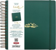 Scrapbook Luxi - 210x210 - lamino - lahvově zelená - zvětšit obrázek