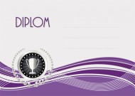 Diplom A5 Fialový - zvětšit obrázek