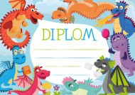 Diplom A5 - Draci - zvětšit obrázek