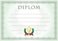 Diplom A4 Vavřín