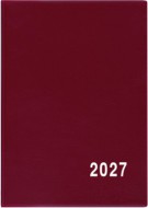 Měsíční diář - Anežka - PVC - bordó