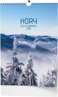 Nástěnný kalendář - Hory Čech a Moravy - A3 - zvětšit obrázek