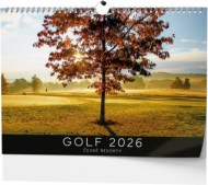 Nástěnný kalendář - Golf - české resorty - zvětšit obrázek