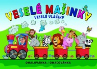 Omalovánka A5 - Veselé mašinky - zvětšit obrázek