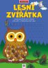 Grafomotorická omalovánka - A4 - Lesní zvířátka
