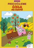 Omalovánka A4 - Procvičujeme čísla - Na farmě - zvětšit obrázek