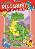 Omalovánka - A4 - se samolepkami - Dinosauři