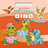 Nalepuj a vybarvuj! Dino - zvětšit obrázek