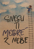 Přáníčko BeBechy – recyklovaný papír - Nebe - zvětšit obrázek
