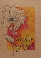 Přáníčko BeBechy – recyklovaný papír - Všechno 2 - zvětšit obrázek