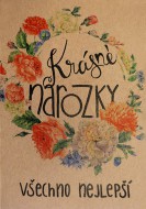 Přáníčko BeBechy XL – recyklovaný papír – Narozky - zvětšit obrázek