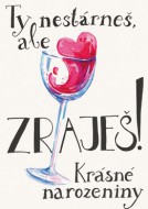 Přáníčko BeBechy - bílé - Zraješ - zvětšit obrázek