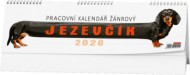 Stolní kalendář - Pracovní kalendář žánrový - Jezevčík - zvětšit obrázek