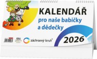 Stolní kalendář - Kalendář pro naše babičky a dědečky - zvětšit obrázek