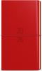 Týdenní diář - Jakub - Dueto - kapesní - diář+blok - červená