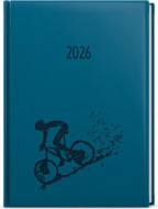 Týdenní diář - Prokop - Vivella s ražbou - B6 - petrolejová - Kolo 2026 - zvětšit obrázek