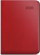 Týdenní diář - Zoro - Vivella - A5 - bordó 2026 - zvětšit obrázek