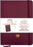 Notes Luxi linky - A5 - lamino - bordó