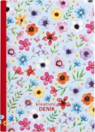 Kreativní deník - B6 - Lamino - Kvítky - zvětšit obrázek