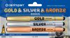 Popisovač GOLD &amp; SILVER &amp; BRONZE 2670 M BLISTR 3ks