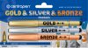 Popisovač GOLD &amp; SILVER &amp; BRONZE 2690B BLISTR 3ks