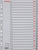 Plastové rejstříky, A4 - 1 - 20