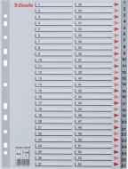 Plastové rejstříky, A4 - 1 - 54 - zvětšit obrázek
