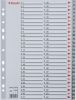 Plastové rejstříky, A4 - 1 - 54