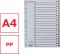 Plast. rejstříky A4 A-Z