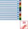 Plast. rozlišovače A4 20 listů