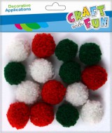 Pompon mix 2cm - zvětšit obrázek