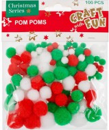 OZDOBA BN POMPON MIX 100SZT CF PBH 24/144 - zvětšit obrázek