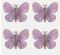 OZDOBA DEK KRYSZT SPRZYL MOTYL ROZ 4SZT CF12/144
