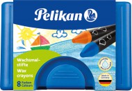 Pelikan - Voskové pastelky 8 ks