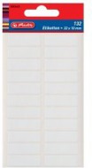 Etikety kancelářské bílé 34x12mm