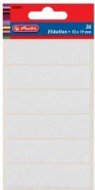 Etikety kancelářské bílé 82x21mm