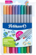 Pelikan - Fixy Colorella® oboustranné, 10 ks = 20 barev - zvětšit obrázek
