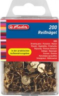 Herlitz - Napínáčky 200 ks, zlaté