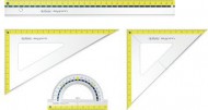 Herlitz - Sada pravítek pro geometrii - zvětšit obrázek