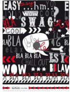 Herlitz - Desky s gumou A4 Black&amp;Wow