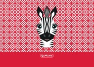 Desky na číslice B5, zebra
