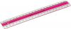 Linex - Pravítko LINEX Super Series 20 cm, růžové