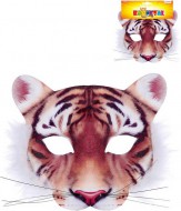 Maska tygr dětská škraboška