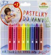 Pastelky omyvatelné do vany, set 8 barev