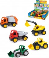 LENA Workies baby auto pracovní volný chod 5 druhů plast