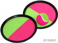 Catch ball set 2 talíře s míčkem na suchý zip 20cm