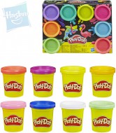 HASBRO PLAY-DOH Modelína dětská set 8 kelímků neonové barvy, 2 druhy - zvětšit obrázek