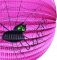 Lampion koule halloween pavouk 25cm na svíčku s hů