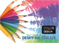 Desky na číslice Pastelky 2045